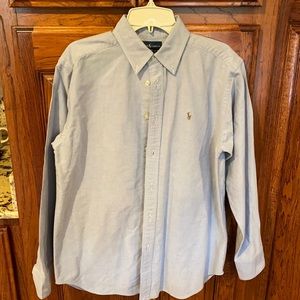 Ralph Lauren Boys Size 14 Button down dress shirt